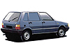 Fiat Uno five door van (1984 to 1998) for cars with roof rails