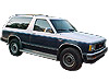 GMC Jimmy two door (1982 to 1995)  :