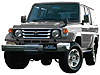 Toyota Land Cruiser 70 five door (1985 to 1996) 