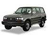 Toyota Land Cruiser 80 VX/Amazon (1990 to 1997) for cars with roof rails