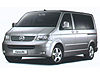 Volkswagen VW T5 Caravelle (2003 onwards)  One part back door, and only for painted bumpers: