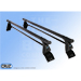 Ssangyong Musso (1995 to 2004)  :CRUZ 115cm OT roof bars with adapter kit 2339