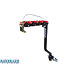 Mazda B series pick up (1985 to 1999)  :MaxxRaxx 5 bike 'Premier' rack, swan neck tow bars, no. MXRS5
