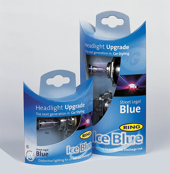 Ring Ice Blue headlight upgrades