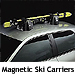 Toyota Hi Lux Surf four door (1989 to 1996) :Magnetic Ski Carriers