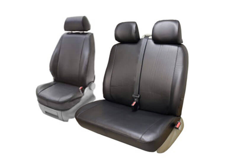 Citroen Dispatch L2 (LWB) H2 (high roof) (2007 to 2016):PeBe Stark Art 1 + 2 seat cover set, with headrests, no. 784523NR