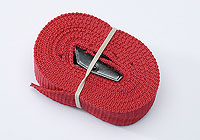 :FASTY strap 200cm, red, 20mm wide, 300kg (1 strap) no. FS103-1