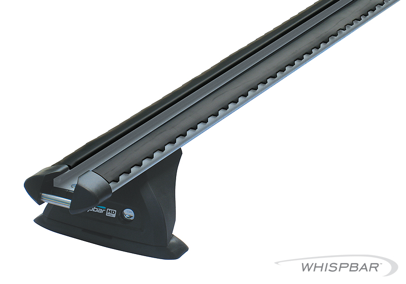 Toyota HiAce H1 (low roof) (1983 to 1995):Whispbar HD roof bars package - T18 bars with K324 kit