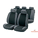 Renault 19 van (1989 to 1995)  :Walser velours car seat covers, Classic black anthracite, 11303