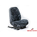 Daihatsu Fourtrak (1984 to 1994)  :Walser car seat cover (1), real sheepskin, dark grey, 19320
