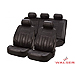 Daihatsu Fourtrak (1984 to 1994)  :Walser car seat covers, black leather full set - WL19620