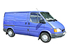 Ford Transit L1 (SWB) H1 (low roof) (1986 to 2000) 