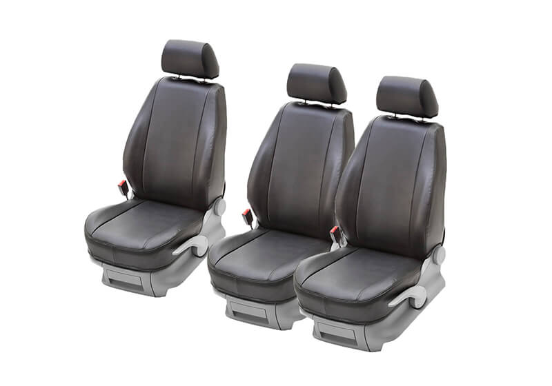 Peugeot Partner L1 (SWB) (2008 to 2018):PeBe Stark Art NG 1 + 1 + 1 seat cover set, with headrests, no. 904531NR