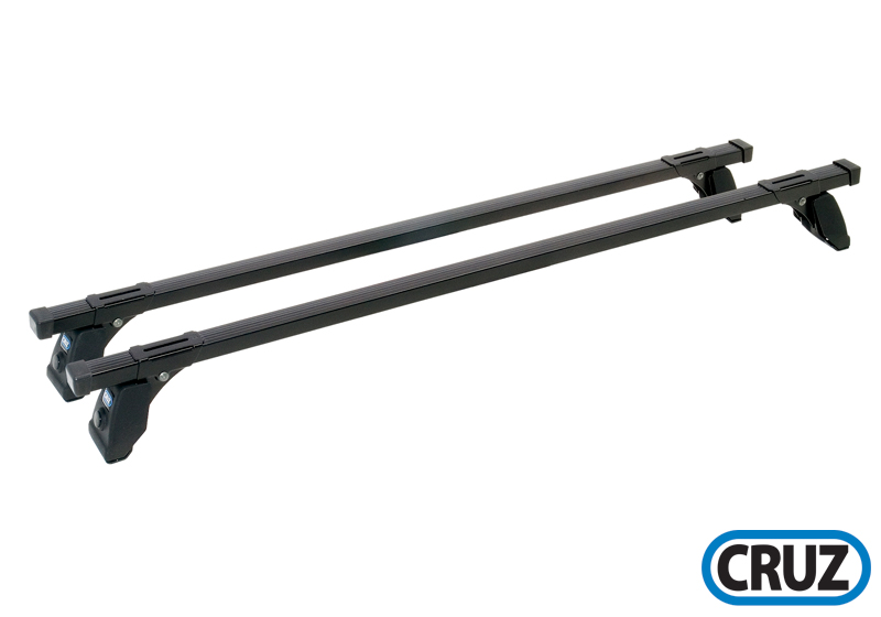 Volkswagen VW Caddy (1996 to 2002):CRUZ complete steel roof bar system (2) no. 922-000