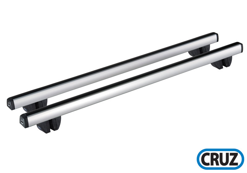 Renault Extra (1988 to 1998):CRUZ complete aluminium roof bar system no. 924-062 (includes locks)