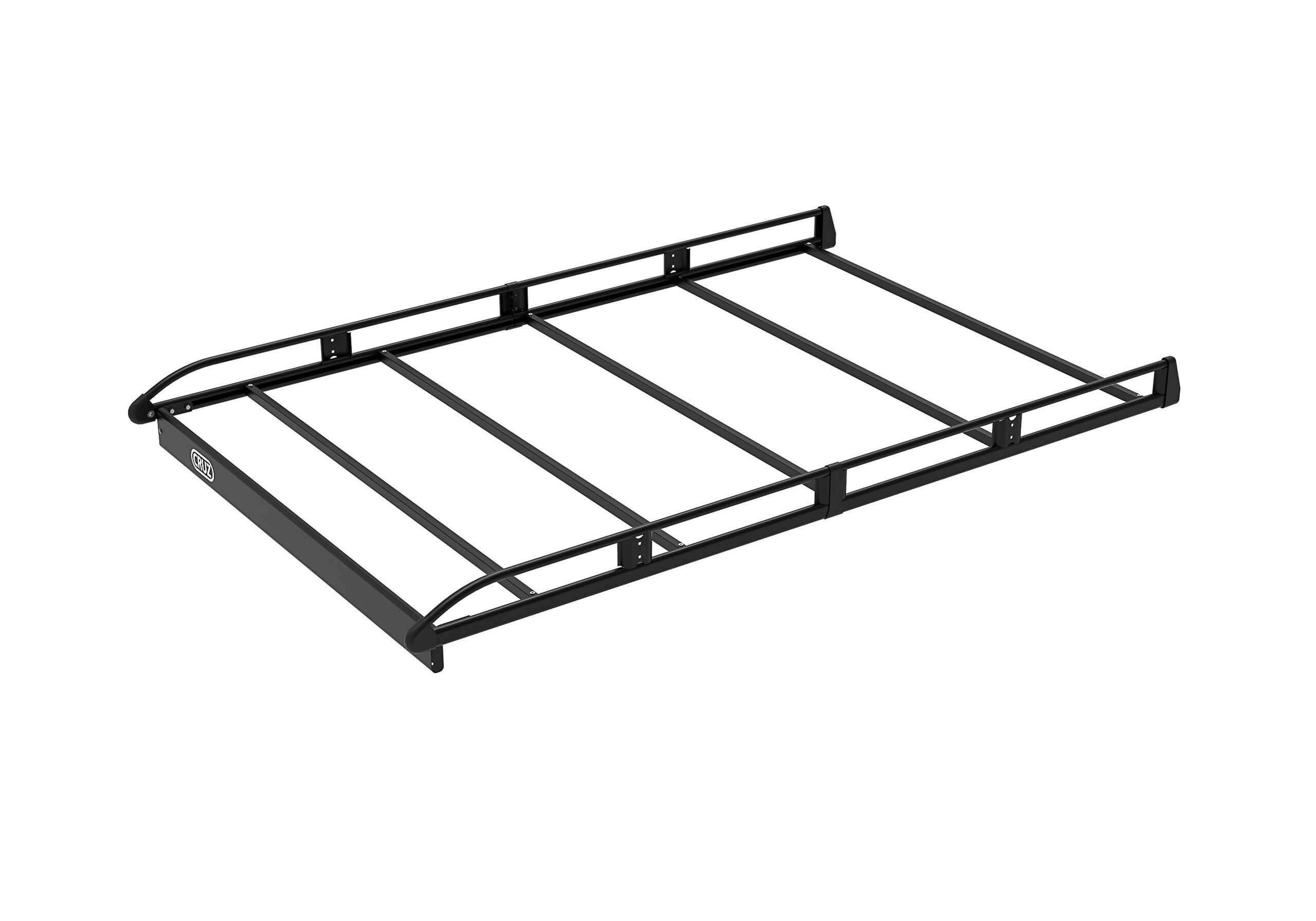 Renault Trafic L2 (LWB) H2 (high roof) (2014 onwards):CRUZ steel Evo Rack system (2.6m long x 1.58m wide)