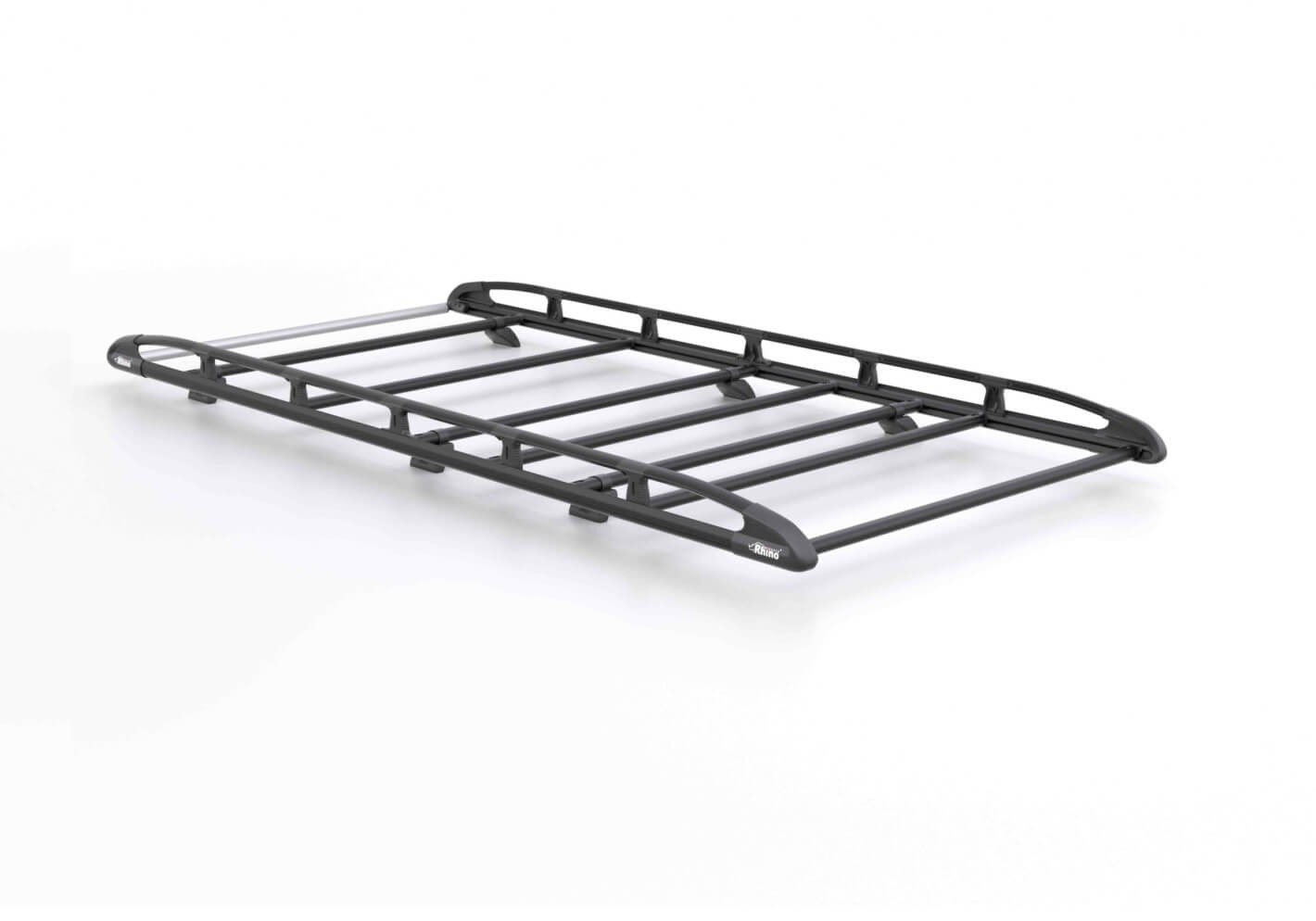 Citroen Berlingo XL (LWB) (2018 onwards):Rhino KammRack Black aluminium rack 260cm x 125cm no. B673