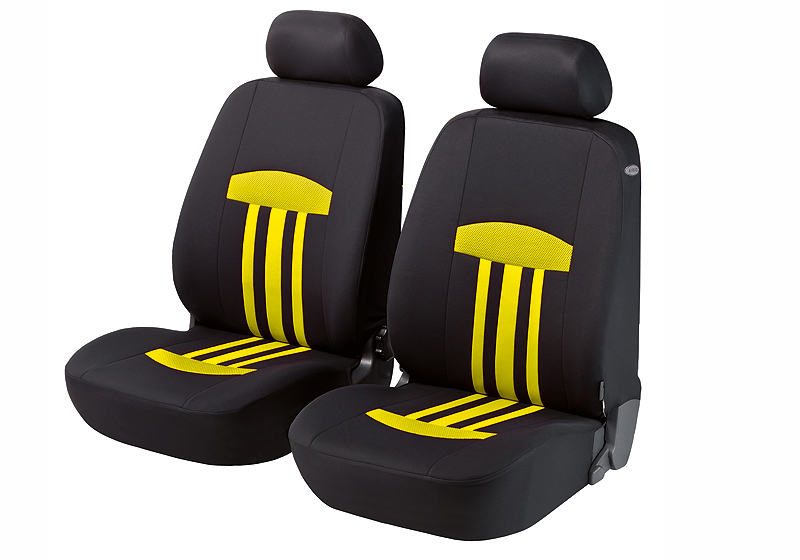Mercedes Benz Citan L3 (ELWB) (2012 onwards):Walser seat covers, front seats only, Kent yellow, 11812