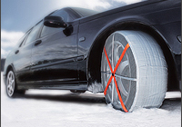 AUTOSOCK textile wheel covers/snow chains