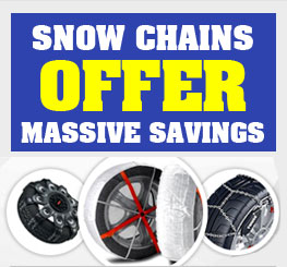 Snowchains Offer Massive Savings